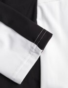 jstyle Jachetă de tranziție albă matlasată cu glugă și mâneci elastice Nikitha