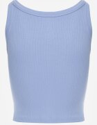 jstyle Top Albastru din Material Reiat Zitessa
