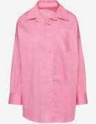 jumelle Cămașă Clasic Fucsia din Bumbac Croi Oversize Ronavelle