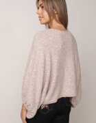 jumelle Cardigan batwing cu lână și mâneci bufante Neliati Bej