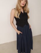 jumelle Fustă Bleumarin