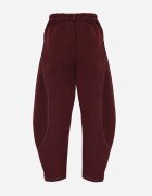 jumelle Pantaloni Casual Balloon cu cusături contrastante Aretuza Bordo