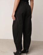 jumelle Pantaloni Casual Balloon cu cusături contrastante Aretuza Negri