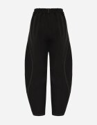 jumelle Pantaloni Casual Balloon cu cusături contrastante Aretuza Negri