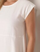jumelle Rochie Albă din viscoză cu croi cloș Lizena