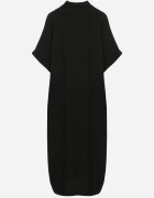 jumelle Rochie neagră de muselină din bumbac cu croială tip cutie Vimarille
