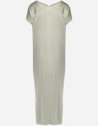 jumelle Rochie Viscoză Verde Deschisă Croi Drept Oversize Moratina