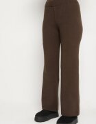 jumelle Set Maro Tricotat din Vâscoză Asimetric Cardigan și Pantaloni Unallea