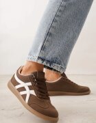 jumelle Sneakers Maro pe talpă de cauciuc cu model geometric Sewtila