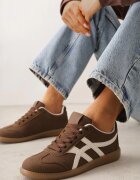 jumelle Sneakers Maro pe talpă de cauciuc cu model geometric Sewtila