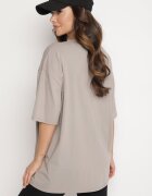 jumelle Tricou Bej din bumbac cu mânecă scurtă Bevima