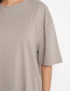 jumelle Tricou Bej din bumbac cu mânecă scurtă Bevima