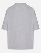 jumelle Tricou Gri De Bumbac cu motiv inimă Liorlie