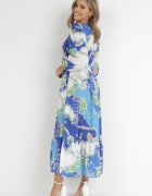jus de pom Rochie Bleumarin din Bumbac Ionaste