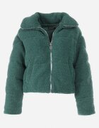 jusdepom Geacă Verde Blană artificială Teddy Zychee