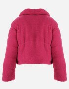 jusdepom Jachetă Fucsia Blană Teddy Zychee