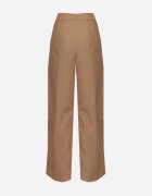 jusdepom Pantaloni de costum Bej închis Largi High Waist Nalinas