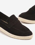 kadiman Pantofi josi negri în stil mocasini Nelarisa