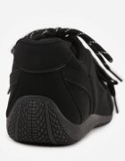 kang you Sneakerși Negri Decorați cu cusături și șireturi duble Coraera