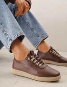 kang you Tenisi Maro Slip-on cu Perforații și Talpă cu Bandă de Rulare Illanya