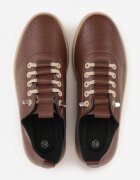 kang you Tenisi Maro Slip-on cu Perforații și Talpă cu Bandă de Rulare Illanya
