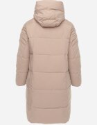 klein wille Jachetă de iarnă izolați matlasată cu guler înalt și glugă Loellni Bej