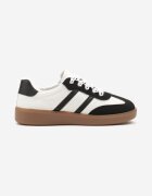 lady glory Adidași Negru-Alb în Stil Tenis Lurilola