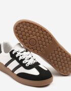 lady glory Adidași Negru-Alb în Stil Tenis Lurilola