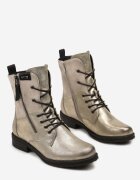 lady glory Botine Gri cu auriu