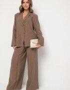 lefon Sacou Maro Oversize Croi drept cu Buzunare din Modal Mavelisse