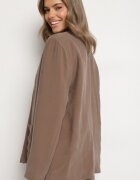 lefon Sacou Maro Oversize Croi drept cu Buzunare din Modal Mavelisse