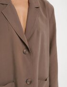lefon Sacou Maro Oversize Croi drept cu Buzunare din Modal Mavelisse