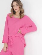 lily rose Bluză Rozalie cu Mânecă Largă 7/8 Paulet