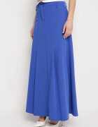 lily rose Fustă albastră maxi cloș în stil de costum Araxna
