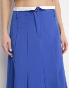 lily rose Fustă albastră maxi cloș în stil de costum Araxna