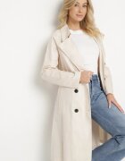 lily rose Palton Bej Dublu petto Tip trenci cu cordon Levita