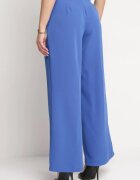 lily rose Pantaloni bleumarin Eleganți cu picioare largi și cu talie înaltă Fidelia