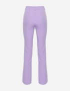 lily rose Pantaloni Fioleți de costum cu talie înaltă și picioare largi Abigaille