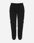 lily rose Pantaloni Negri Din bumbac cu elastic în talie Vemivi