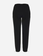 lily rose Pantaloni Negri Din bumbac cu elastic în talie Vemivi