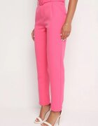 lily rose Pantaloni Roz de Costum cu Curea Nemez