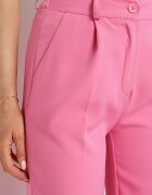 lily rose Pantaloni Roz în Stil de Costum cu Găici Dionissa