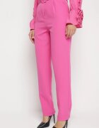 lily rose Pantaloni Roz închis de costum cu curea Nemez