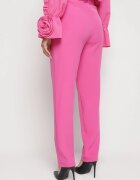 lily rose Pantaloni Roz închis de costum cu curea Nemez
