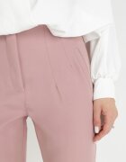 lily rose Pantaloni țigaretă roz cu imitație de buzunare Anilnig