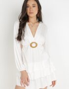 lily rose Rochie Albă Damotis