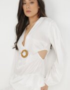 lily rose Rochie Albă Damotis