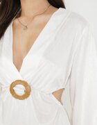 lily rose Rochie Albă Damotis
