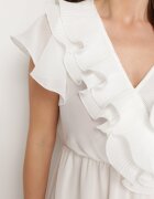 lily rose Rochie Albă Phaenathe