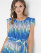 lily rose Rochie Albastră Croi drept cu cordon de legat Medille